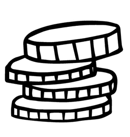 Coins doodle
